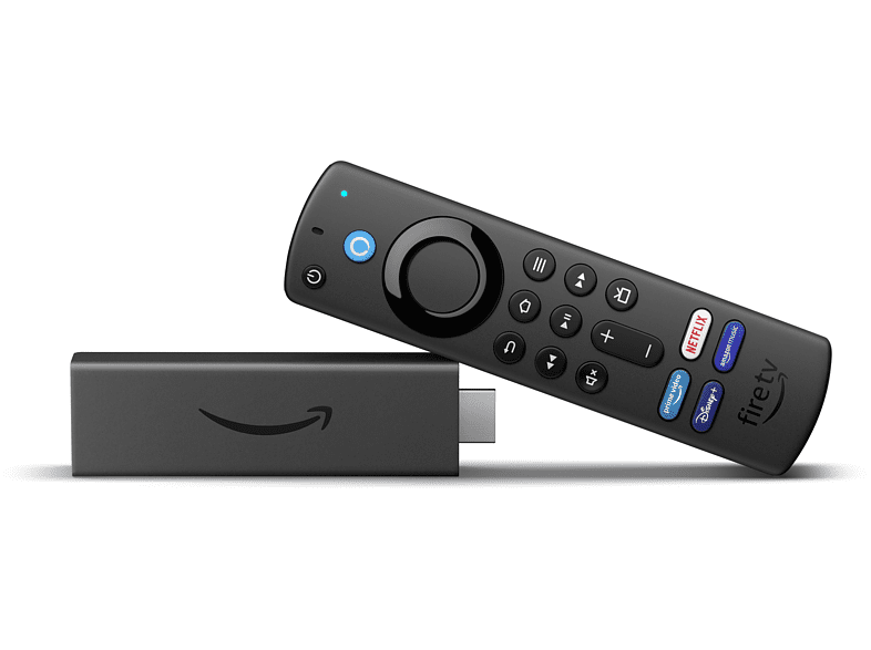 Amazon Fire Stick 4K mit Alexa-Sprachfernbedienung Streaming Stick, Schwarz
