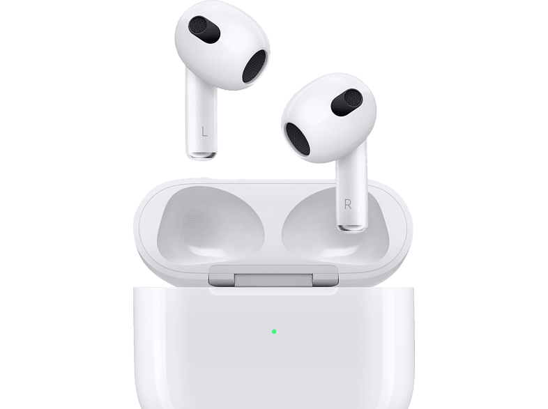 Apple Airpods (3. Generation), In-ear Kopfhörer Bluetooth Weiß